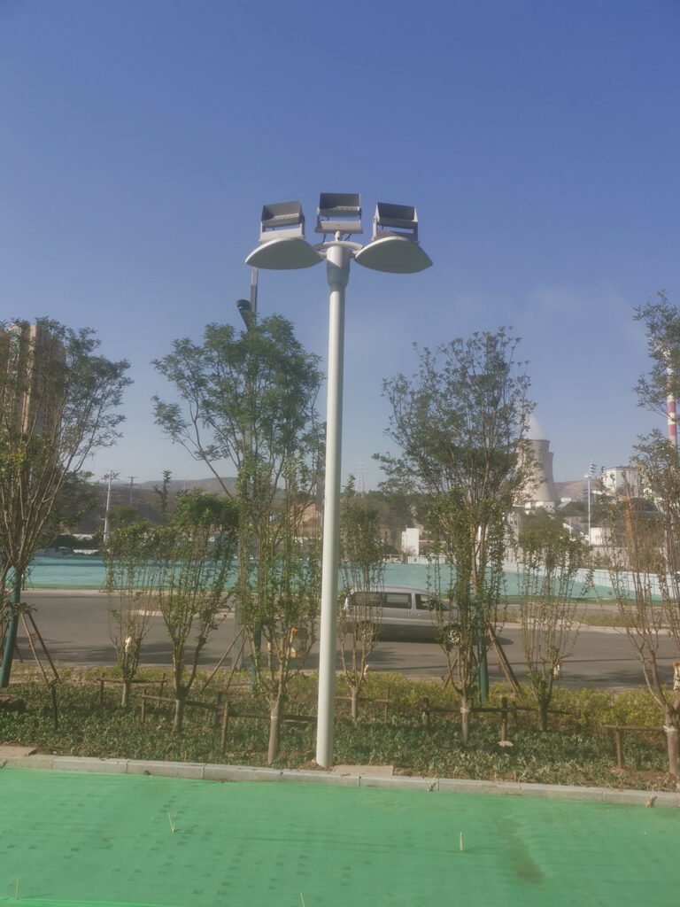 庭院灯案例-兰州奥体中心